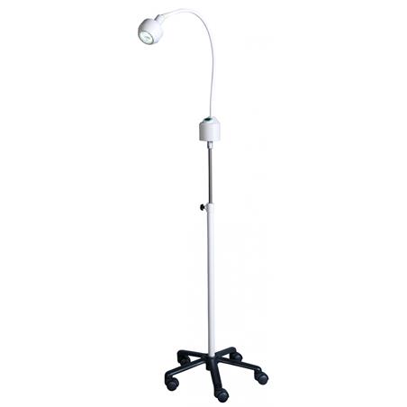 Lampara LED rodable con brazo flexible 40.000 lux a 0,5 m