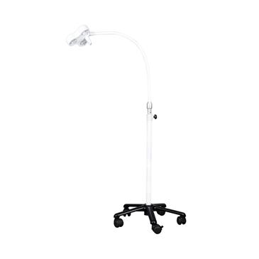 Lampara LED rodable con brazo flexible 65.000 lux a 0,5 m