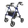 Rollator plegable en aluminio con asiento y respaldo