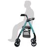 Rollator con frenos por presión ZEN HI-LOW