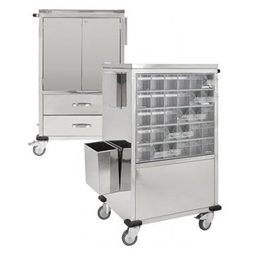 SOPORTE CUÑA ORINAL A PARED EN ACERO INOX.