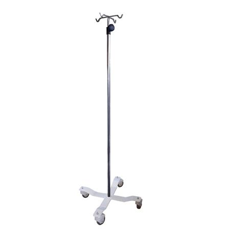 PORTASUEROS EN ACERO INOX CON 4 COLGADORES. BASE ALUMINIO